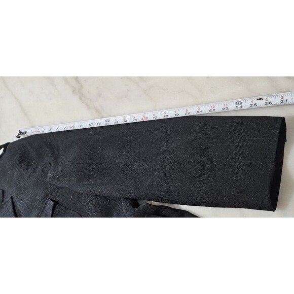 IL Canto Men's Blazer Jacket 44L Black Italian Designer 4-Pocket Style Jacket - Picture 8 of 9